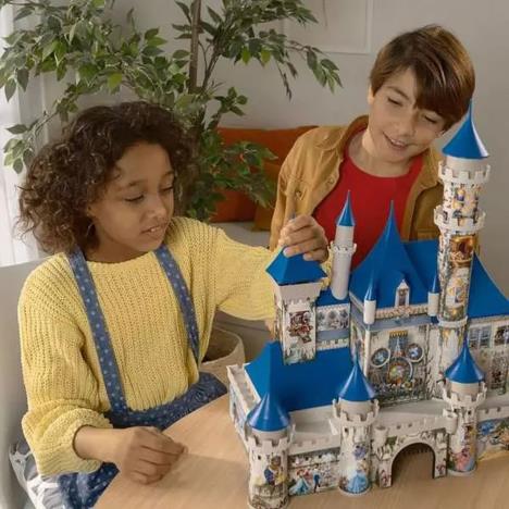 Disney 216pc 3D Disney Castle Jigsaw Puzzle Extra Image 3